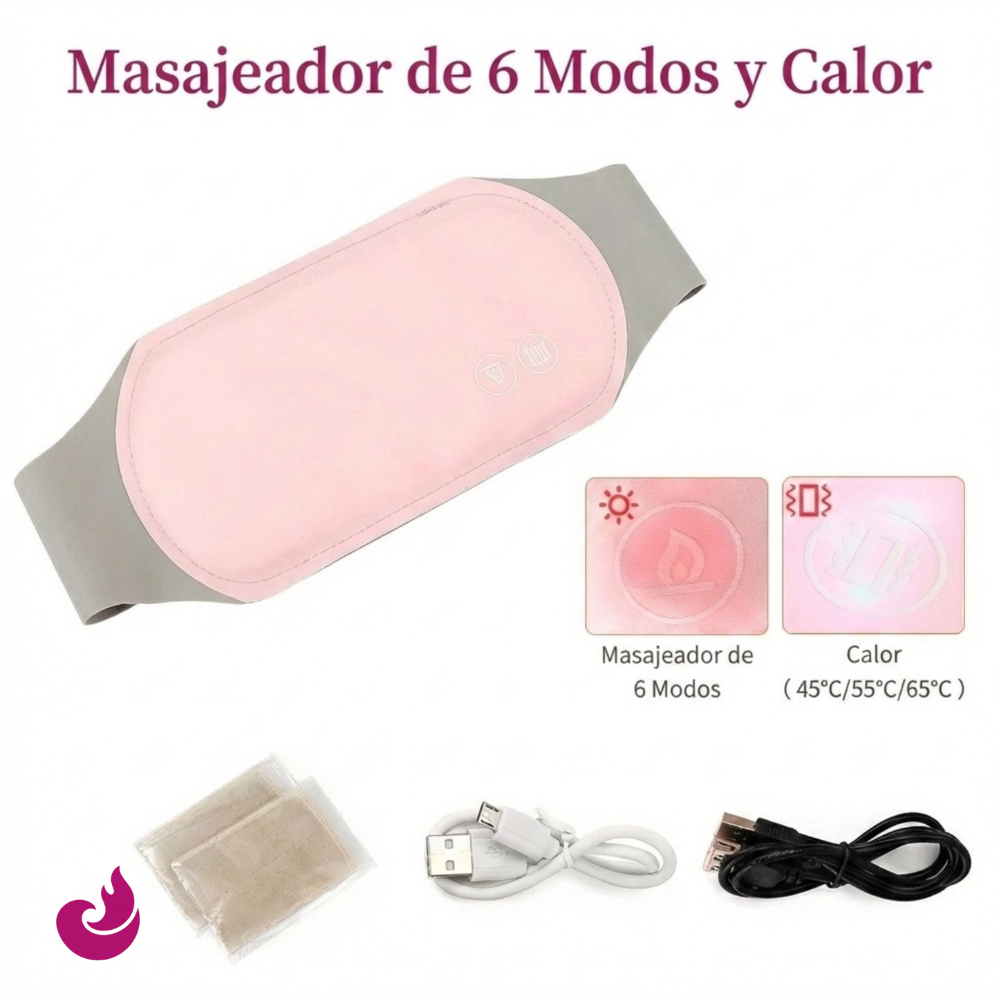 cinturón menstrual
